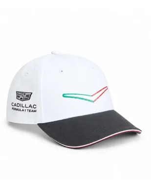 Gorra con visera curva para motorsport cadillac f1 2026 unisex