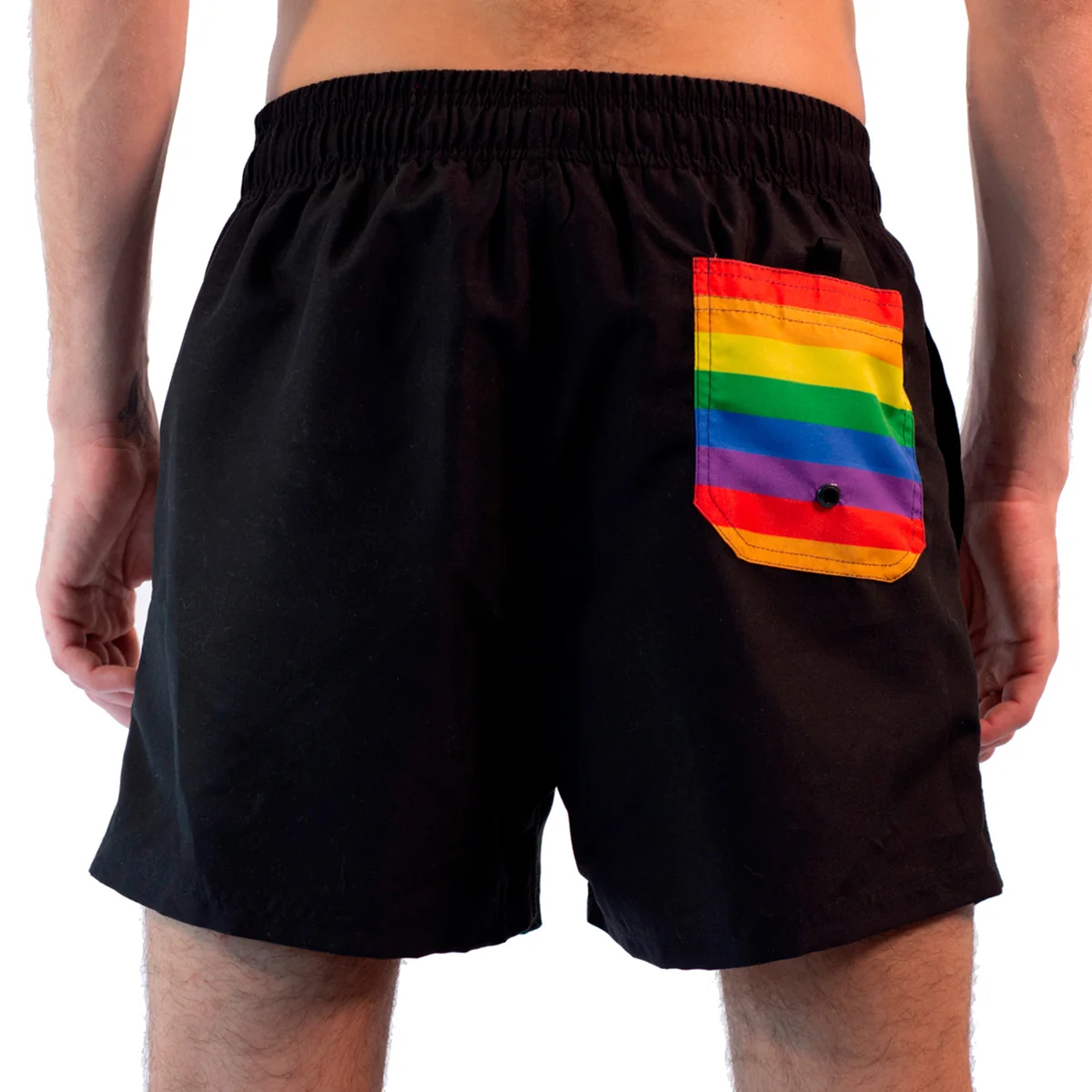 Traje de baño, bermuda con diseño Pride