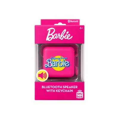 Bocina Portátil Bitty Boomers Barbie California Dream Bluetooth