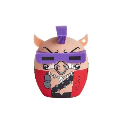 Mini Bocina Bitty Boomers Nickelodeon TMNT Bebop Bluetooth Café Morado