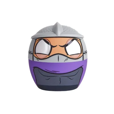Mini Bocina Bitty Boomers Nickelodeon TMNT Shredder Bluetooth Gris Morado