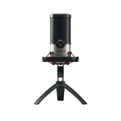 Micrófono Cherry UM 6.0 Advanced USB Negro/Plateado