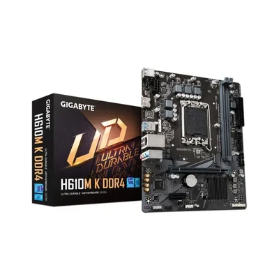 Tarjeta Madre Gigabyte H610M K DDR4 Intel H610 LGA 1700
