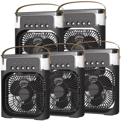 Ventilador Personal MXAQB-005 AquaBreezeBlack Humidificador
