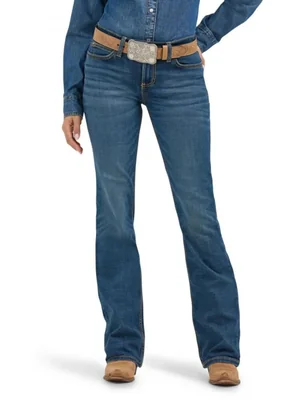 Pantalones vaqueros Wrangler Retro Mae de corte boot y stretch