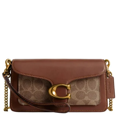 Bolso bandolera Coach Tabby Chain 19 (19 cm x 11 cm x 4 cm)