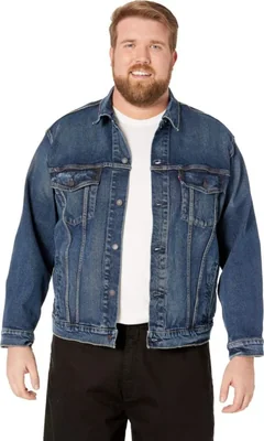 Chaqueta Levi's Big & Tall Trucker Colusa/stretch 2XL para hombre