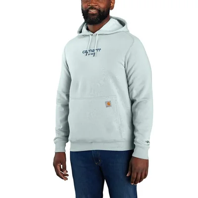 Sudadera Carhartt 3XL Gota de Rocío con logo gráfico