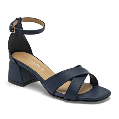 First Avenue sandalia tacón para mujer marino cod 147551-E
