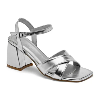 First Avenue zapatlla fiesta para mujer plata cod 147476-E