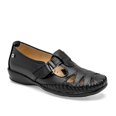 CONFORT CERRADO MORA CONFORT NAVIA NEGRO TACON 3 cm Piel