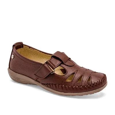 CONFORT CERRADO MORA CONFORT NAVIA CAFE TACON 3 cm Piel