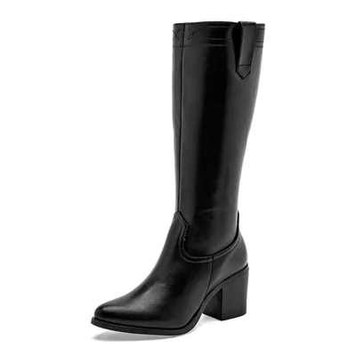 Via Victoria bota para mujer negro cod 148016-E