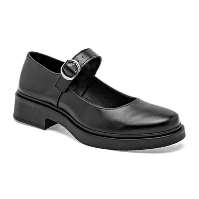 Green Love zapato escolar para mujer negro cod 146501-E