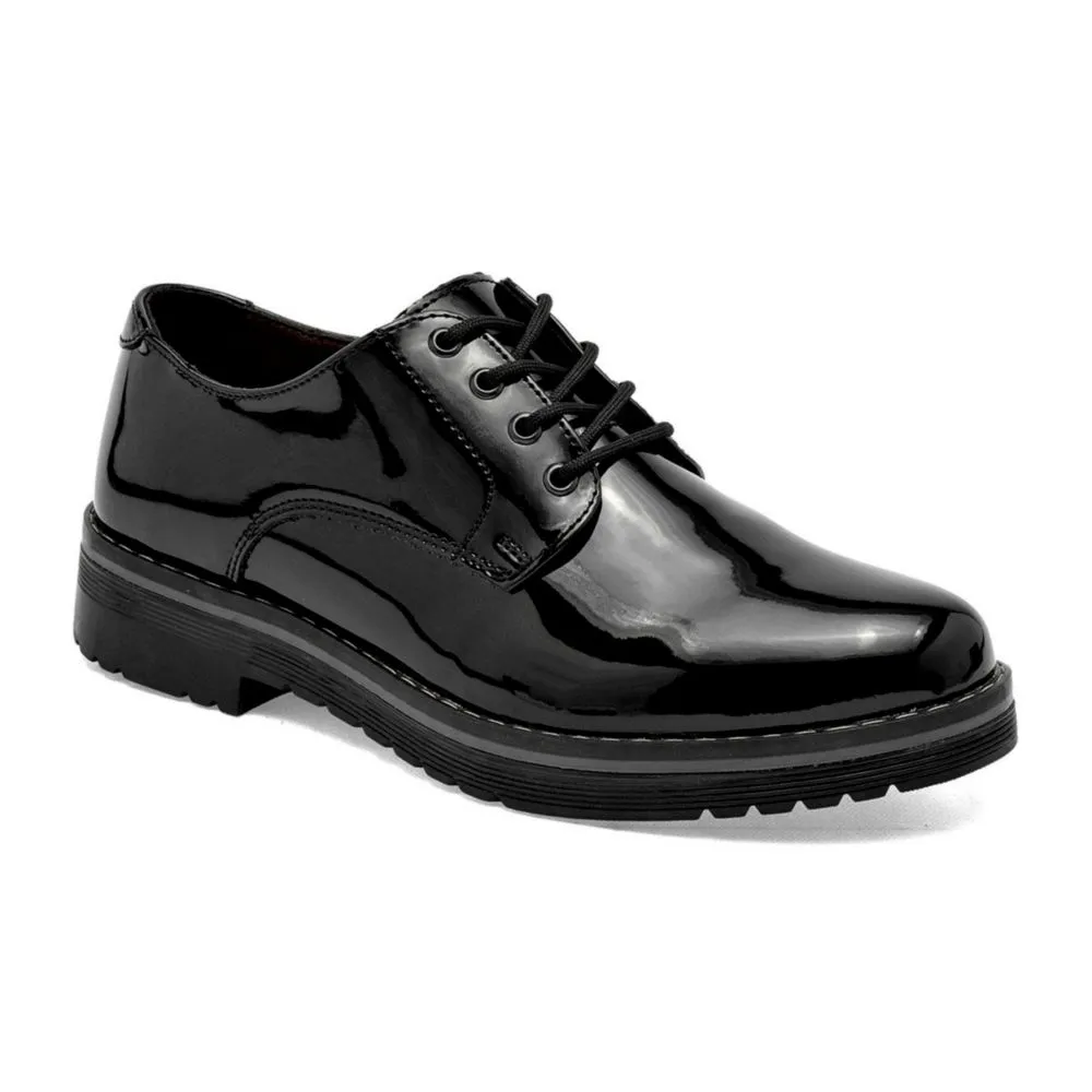 Green Love zapato escolar para mujer negro charol cod 146494-E