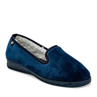 PANTUFLA MORA CONFORT SAORI MARINO