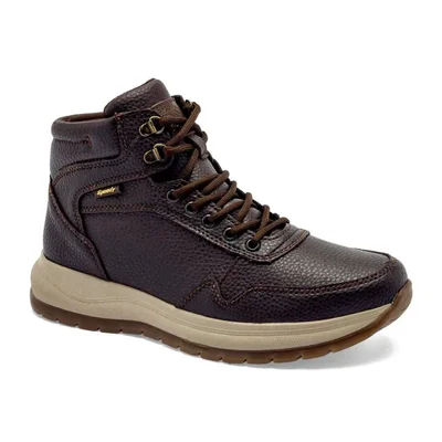 Romanos botin de piel para hombre café cod 147724-F