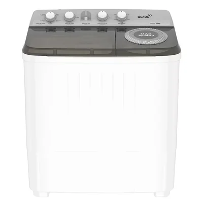 Lavadora Dos Tinas Acros 16kg Ald1645je color Blanco con Vistas Grises