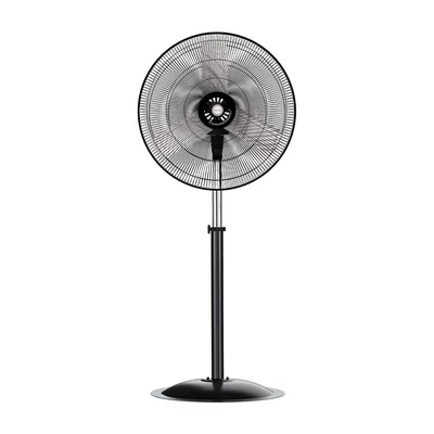 Ventilador Industrial Pedestal Mytek 3367 24 Pul Metal color Negro