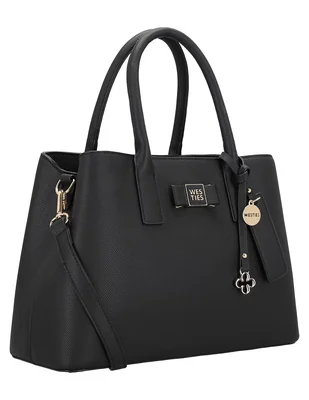 Bolsa Satchel Westies Hbomarionwe Negro Sintetico Para Mujer