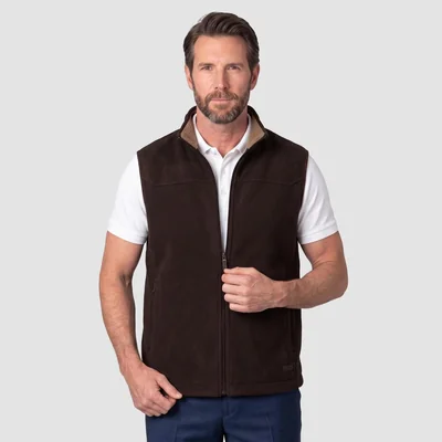 Chaleco Fleece Para Hombre Con Bolsas A Los Costados Y Forro De Fur Greenlander