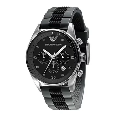 Reloj Emporio Armani Hombre Sportivo Ar5866 Caja Redonda 43mm Diámetro Acero Inoxidable Cierre Desplegable Movimiento Cuarzo