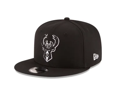 Gorra Snapback New Era Nba Milwaukee Bucks Para Hombre  Color Negro - Venta Internacional.