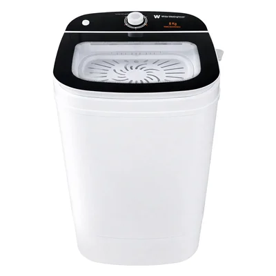 Secadora Centrífuga White Westinghouse 8 Kg Blanca Compacta Con Cesta De Acero Inoxidable
