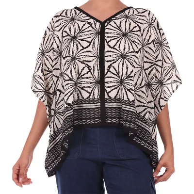 Blusa Estampado Geométrico Ruby Rd para Mujer
