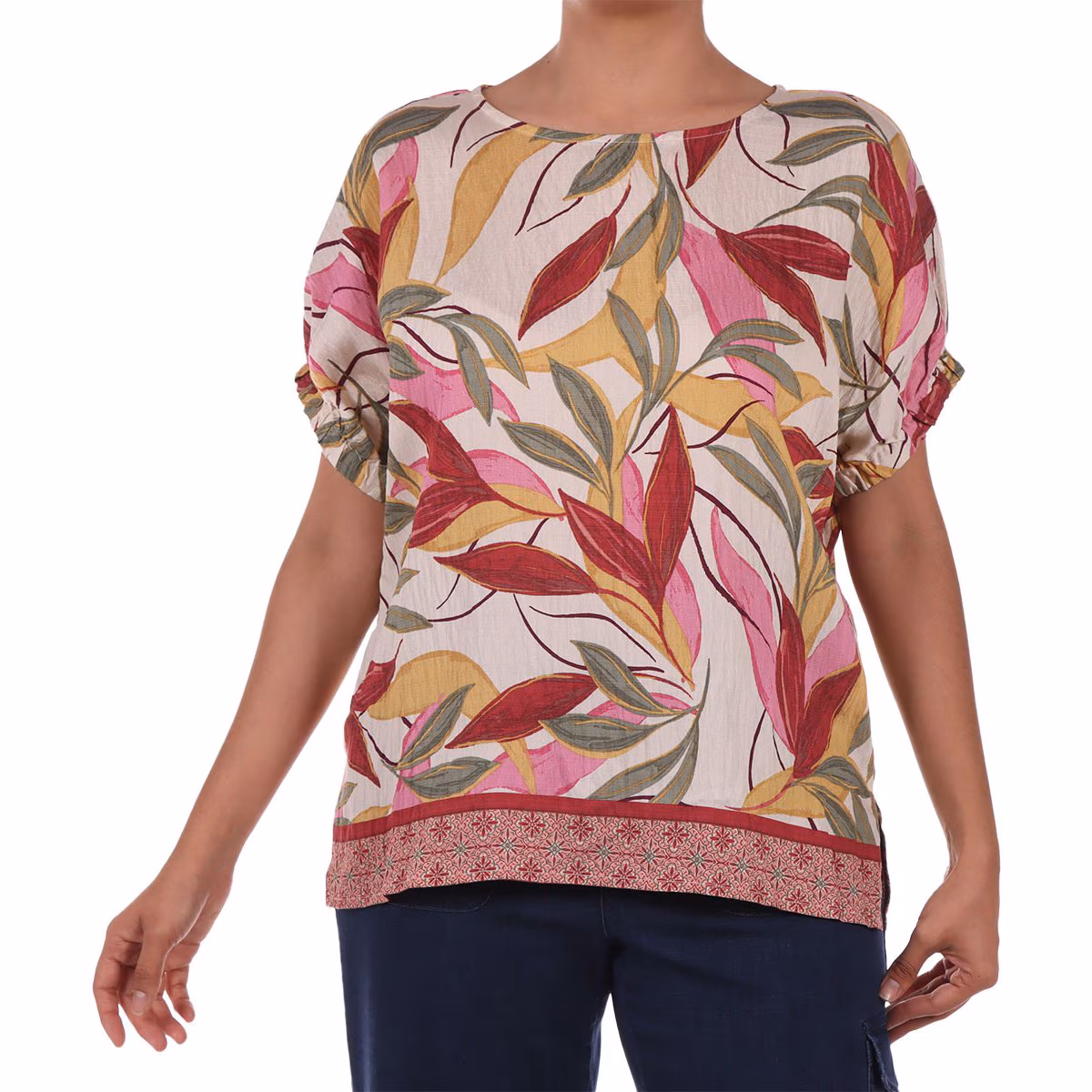 Blusa Estampado Botánica Ruby Rd para Mujer
