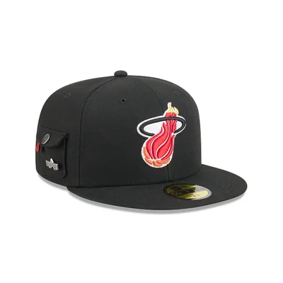 Miami Heat Alpha Industries X NBA 59FIFTY Cerrada