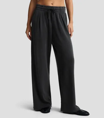 Pants liso Luxe Sandwash Mujer