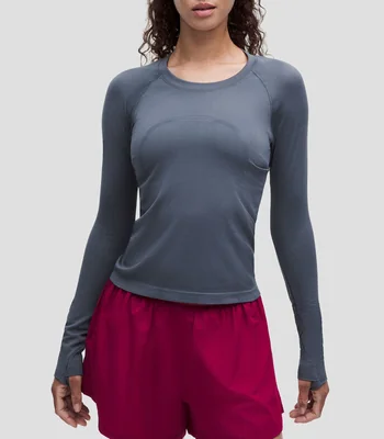 Playera para Correr Manga Larga Swiftly Tech 2.0, Mujer