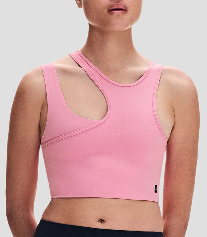 Top deportivo Studio Asymmetric Crop Mujer