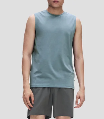 Playera Focus Tank Transpirable Deportiva On Lisa Hombre