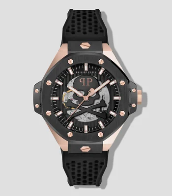 Reloj para Hombre Plein Skeleton Royal, Negro