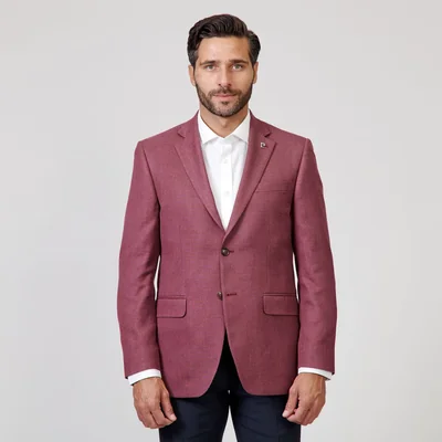 Saco Regular Fit Pierre Cardin Rosa para Hombre