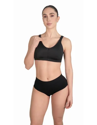 Brassiere peto medio copa preformada mastectomía para mujer