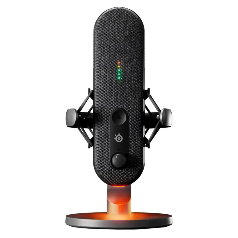 Micrófono USB SteelSeries Alias para juegos streaming y podcasts