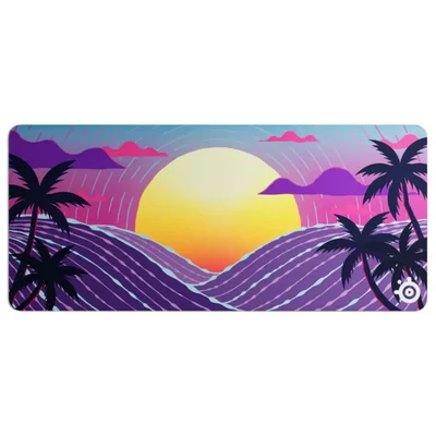 Alfombrilla de Ratón SteelSeries XXL Neon Sunset Edición Limitada