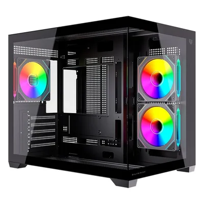 Gabinete gamer balam rush gi925 m-atx 3 fan argb br-943840