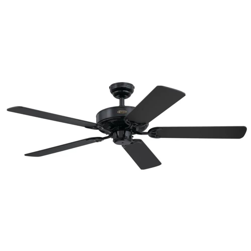 Ventilador de techo Westinghouse 132 cm negro mate