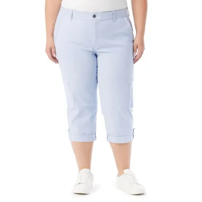PANTALONES Gloria Vanderbilt Capri 53 cm con cremallera frontal