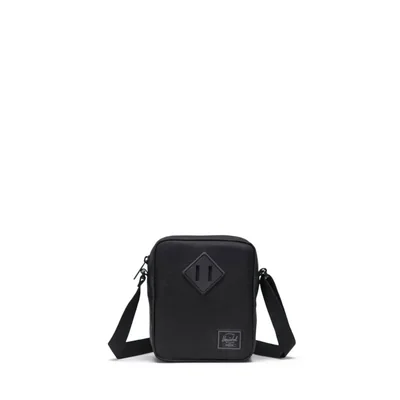 Bandolera Herschel Heritage Unisex Negro Tonal
