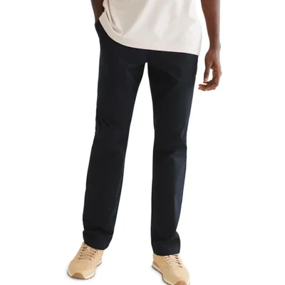 PANTALONES AEROPOSTALE 34W 30L Negro Oscuro Stretch Chino