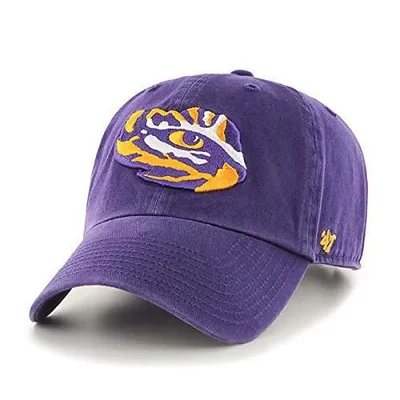 Gorra 47 LSU Tigers para Hombre – Clean Up – Ajustable – Color del Equipo