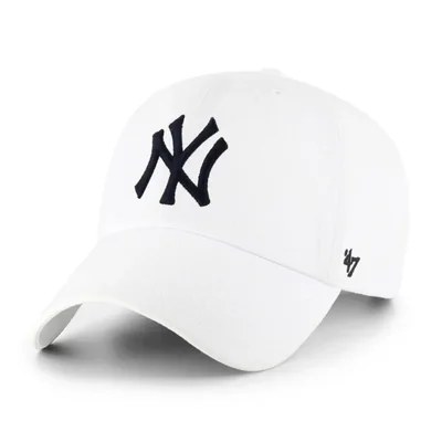 Gorra 47 Brand New York Yankees Clean Up ajustable blanca