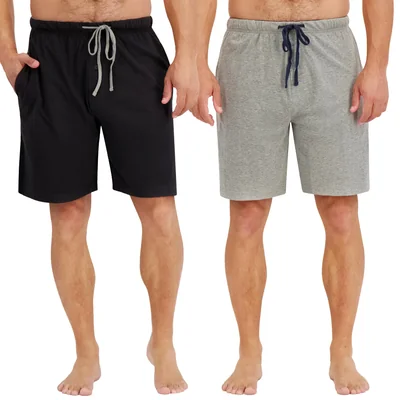 Shorts De Pijama Hanes Algodón Con Cintura Ajustable Paquete De 2 - Venta Internacional.
