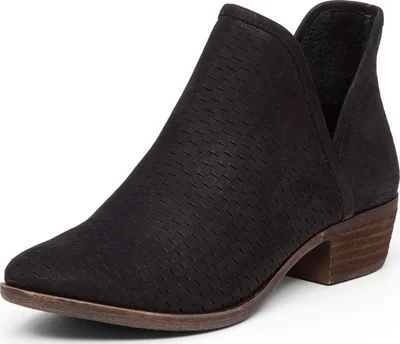 Botín Lucky Brand Baley Negro 9 W US