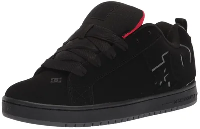 Zapatilla de Skate DC SHOES Court Graffik Negro/Rojo US 10.5